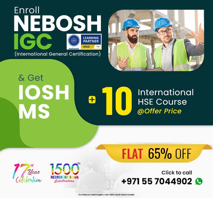 Nebosh Course in Dubai Safety Officer Course in Dubai UAE