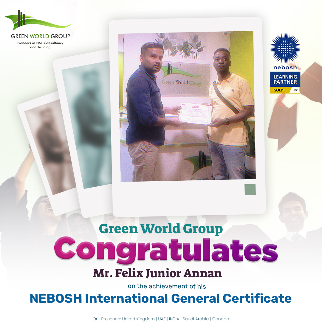 Review of Green World Group Student about our Safety Training Institute